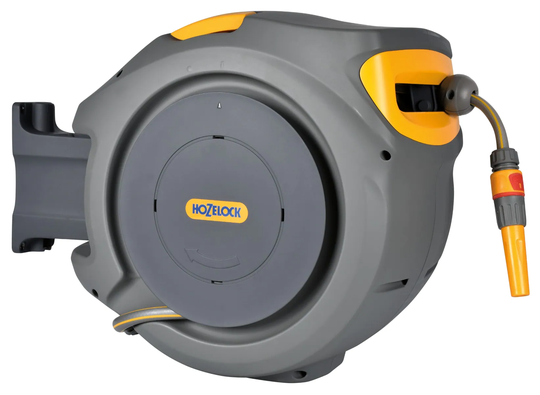 Hozelock Slangvinda Auto Reel 30m Koppling & Munstycke