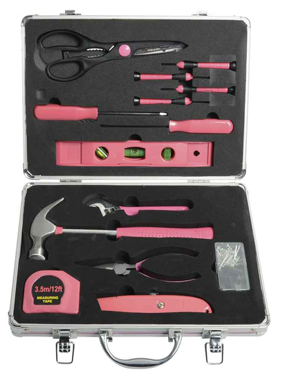 Millarco Verktygssats Rosa 14 Delar