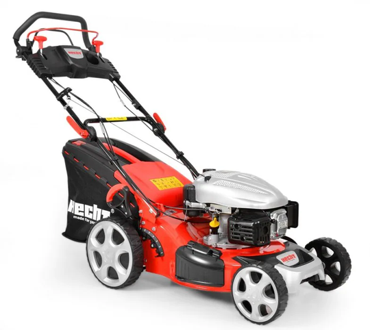 Hecht Bensindriven Gräsklippare 46cm Självgående 4 Växlar 135cc