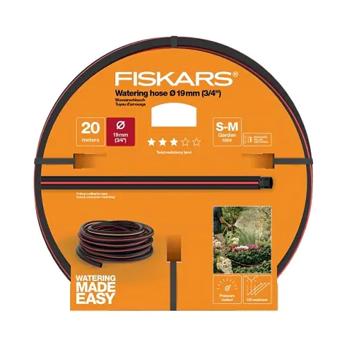 Fiskars Vattenslang Q3 20 m Ø19mm (3/4")