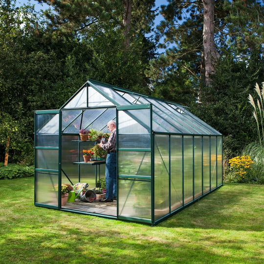 Vitavia Växthus Mars 11,5 kvm Grön Polykarbonat