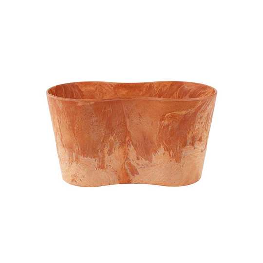 Kruka Claire 20x10, terrakotta