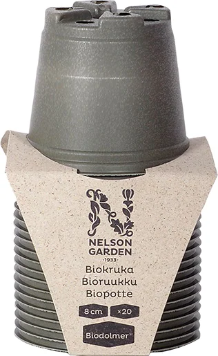 Nelson Garden Biokruka 20-pack Grön Ø8cm