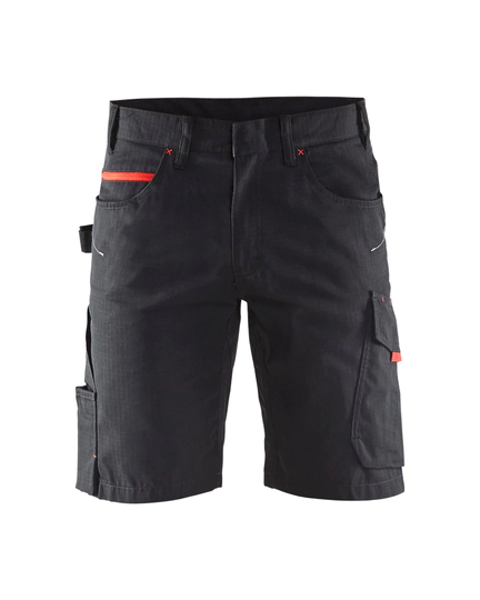 Blåkläder Serviceshorts Svart/Röd
