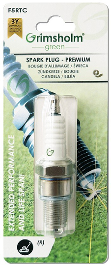 Grimsholm Green Tändstift F5RTC (gräsklippare resistor)