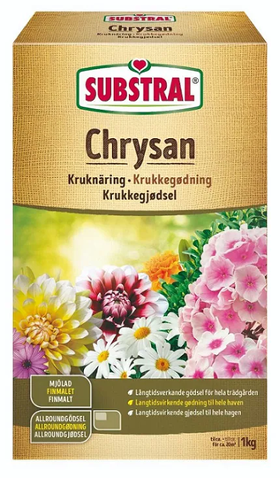 Substral Kruknäring Chrysan 1 kg