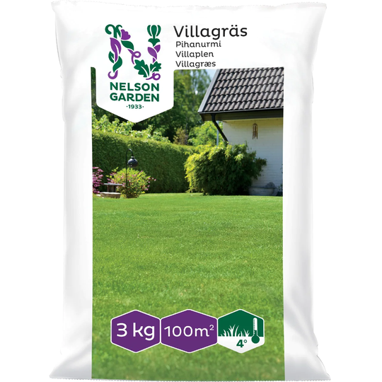 Nelson Garden Villagräs 3 kg