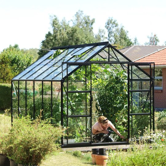 Vitavia Växthus Uranus 9900 Svart Glas