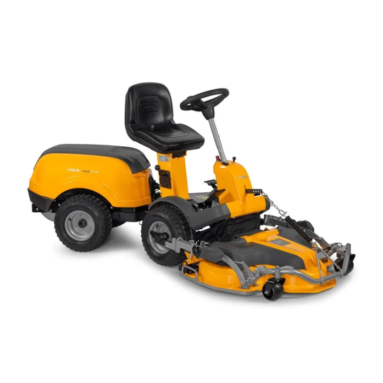 Stiga Åkgräsklippare Park 320 PW Twin Motor Exkl. Klippaggregat