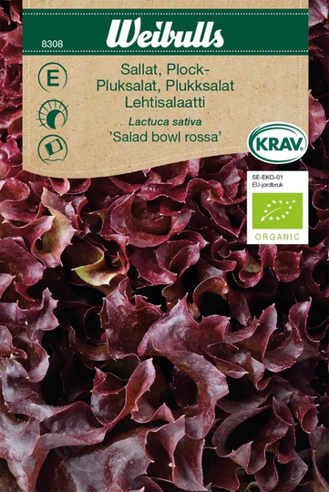 Weibulls Plocksallat KRAV Bowl Rossa