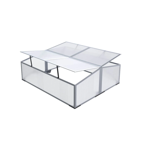 Miniväxthus Infloria 100x120 cm 4 Luckor Aluminium