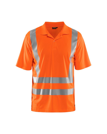 Blåkläder UV-Skyddad Pikétröja Varsel Varselorange