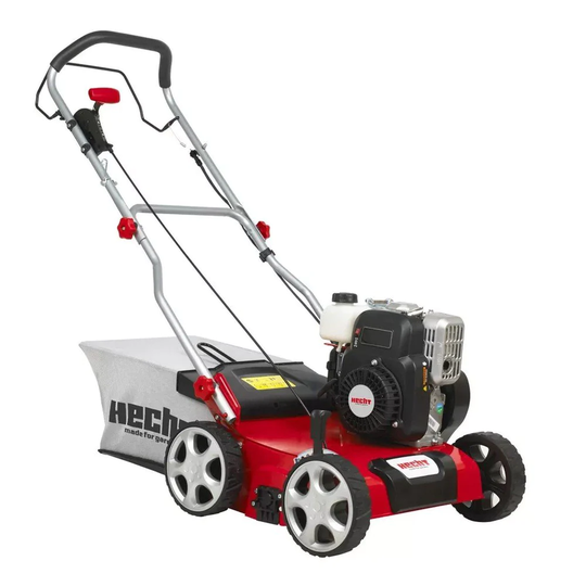 Hecht Bensindriven Vertikalskärare 40 cm Bred 149 cc