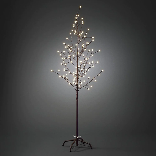 Konstsmide Träd LED Brunt 150 cm 120 Varmvita Cherry 24V/IP44