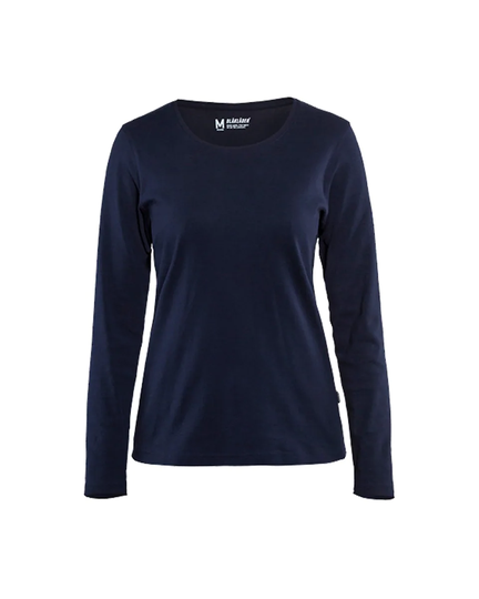Blåkläder Långärmad T-Shirt Dam Marinblå