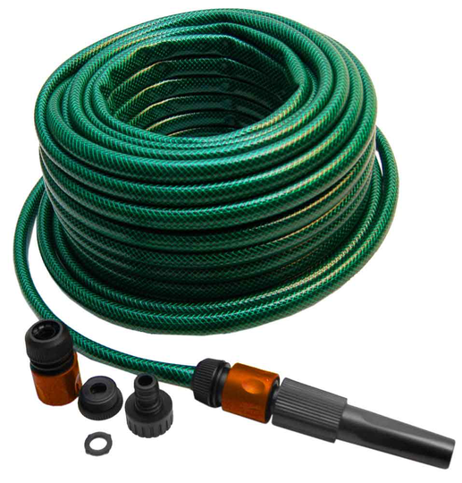 Green-it Vattenslang med 4 Delar1/2” 30 m