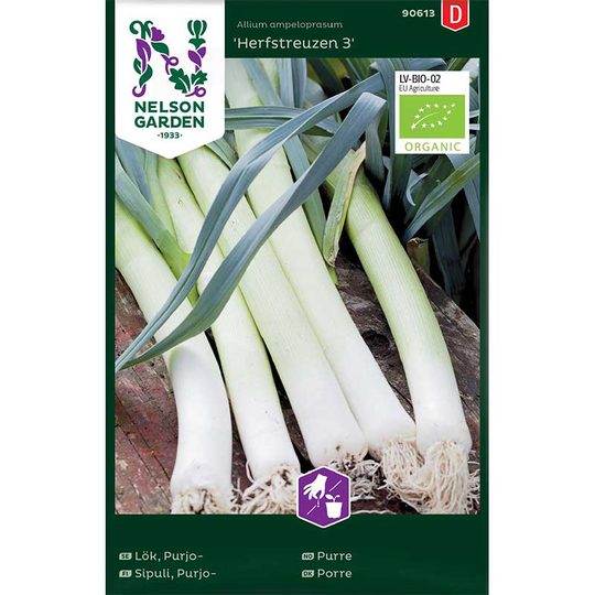 Purjolök 'Herfstreuzen' 3, ekologisk