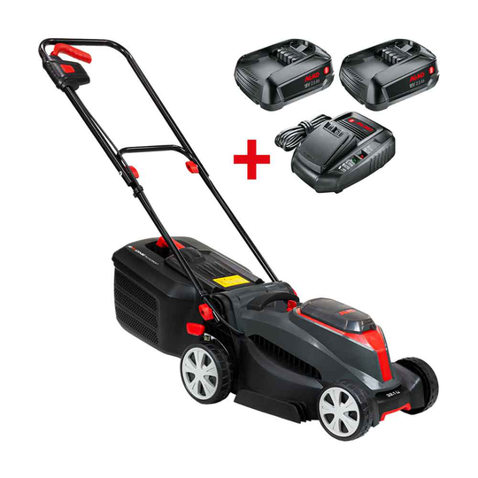 AL-KO Gräsklippare 32.1 Li Comfort 18V inkl Laddare och 2 Batterier