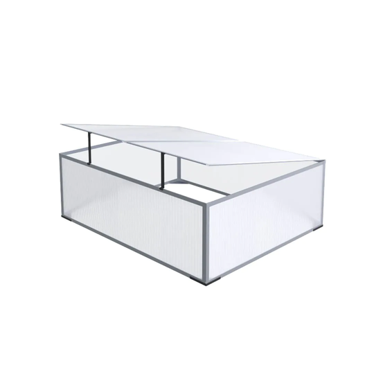 Miniväxthus Infloria 100x120 cm 2 Luckor Aluminium
