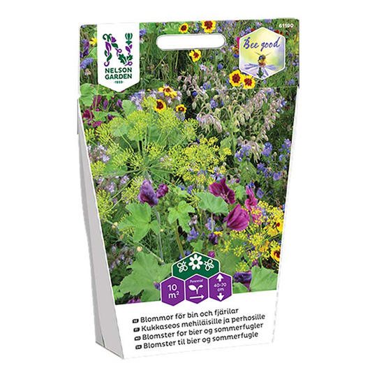 Blommor för bin och fjärilar