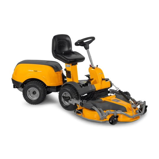 Stiga Åkgräsklippare Park 320 PWX Twin Motor Exkl. Klippaggregat
