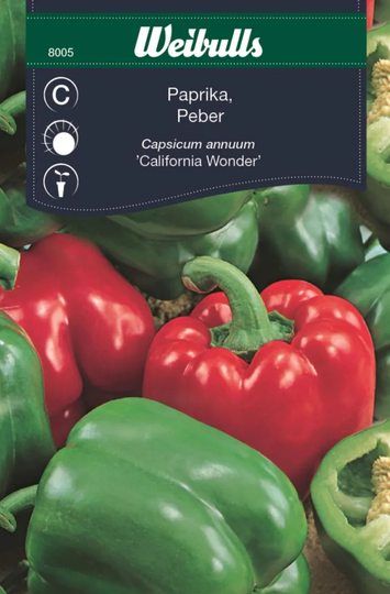 Weibulls Paprika California Wonder