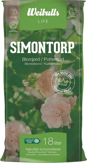 Weibulls Blomjord KRAV Simontorp 18L
