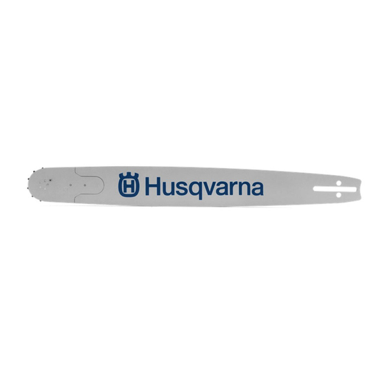 Husqvarna Svärd 20 tum Stor Infästning Utbytbar Nos