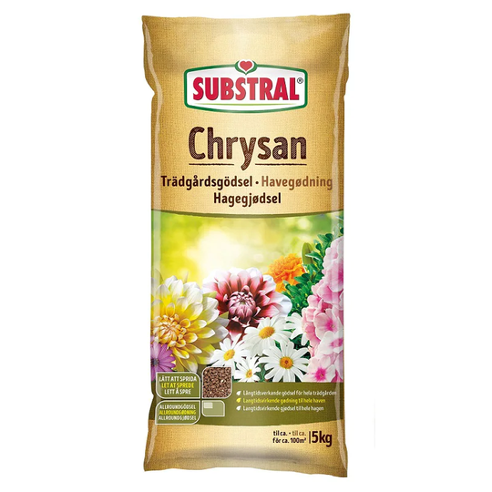 Substral Trädgårdsgödsel Substrak Chrysan 5 kg 40st/KVP