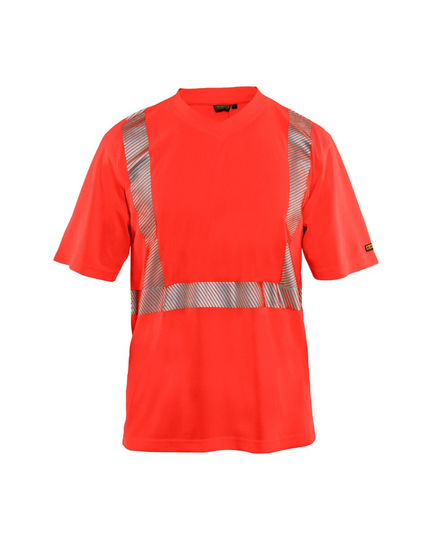 Blåkläder Uv-Skyddad Varsel-T-Shirt Varselröd 3386
