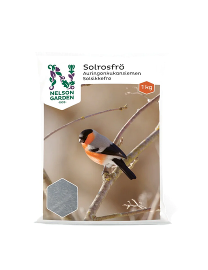 Nelson Garden Solrosfrö Strimmigt 1kg