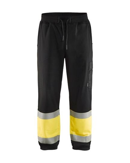 Blåkläder Varselbyxa Sweatshirt Svart/Varselgul
