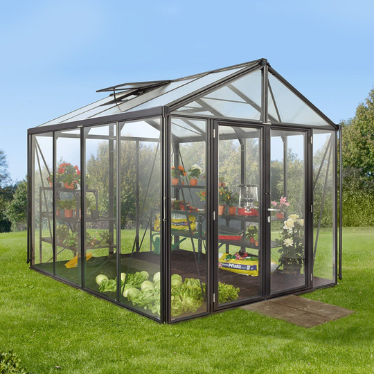 Vitavia Växthus Poseidon 8,1 kvm Glas & Polykarbonat