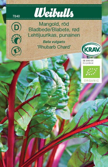 Weibulls Mangold KRAV Rhubarb Chard