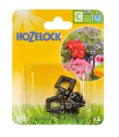 Hozelock Minisprinkler 360° 2-pack