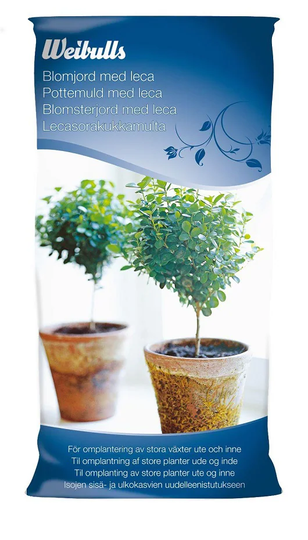 Weibulls Blomjord med leca 40L