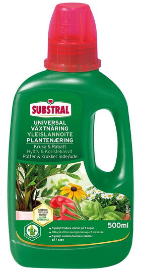 Substral Universalnäring 500ml 12st/krt