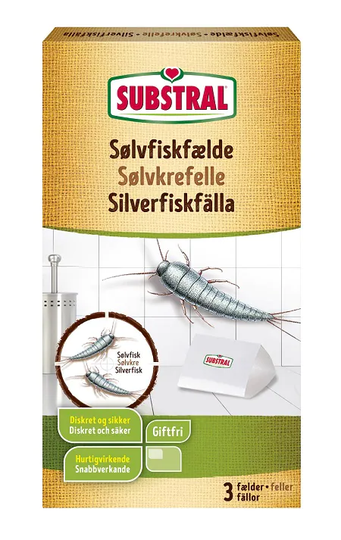 Substral Silverfiskfälla 3-Pack