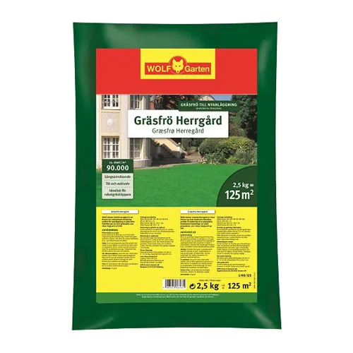 WOLF-Garten Gräsfrö L-HG 125 Herrgård 125 kvm