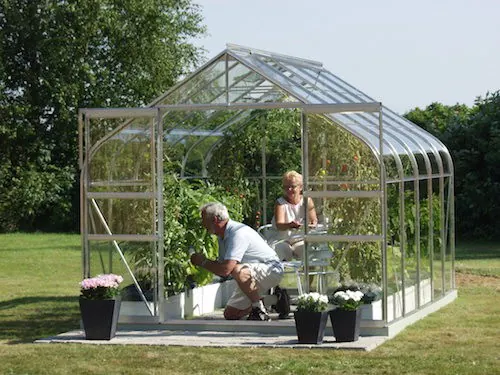 Vitavia Växthus Diana 8300 Alu Glas