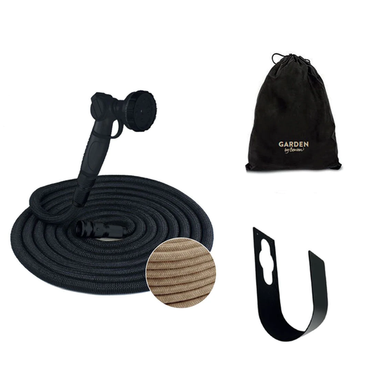 by Benson Vattenslang Set Deluxe Svart 15 m