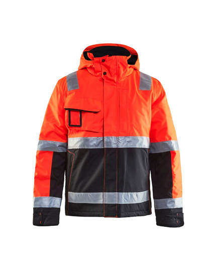 Blåkläder Varseljacka Vinter Varselröd/Svart 4870