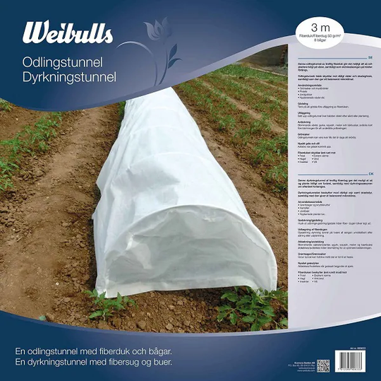 Weibulls Odlings/växttunnel 3m
