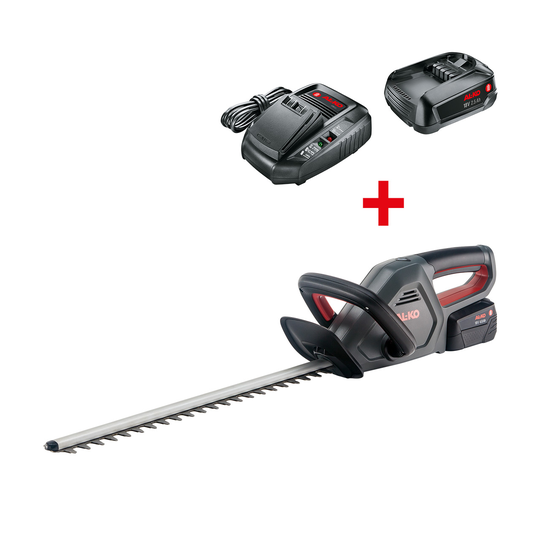 AL-KO Häcksax HT 1845 18V Comfort inkl. Batteri och Laddare