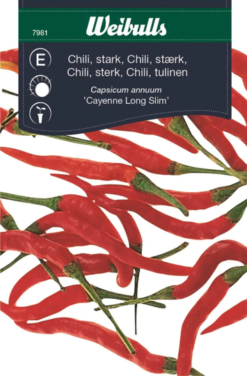 Weibulls Chili Cayenne Long Slim