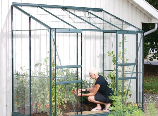 Vitavia Väggväxthus Ida 3300 Grön Glas