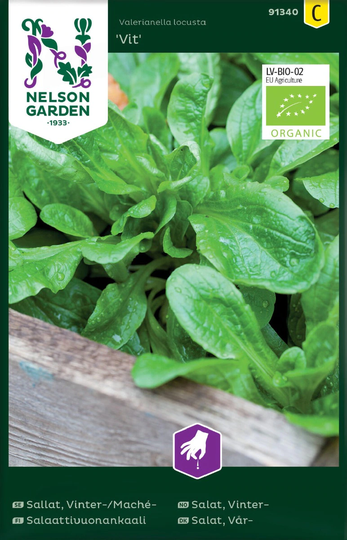 Nelson Garden Machesallat Vit Organic