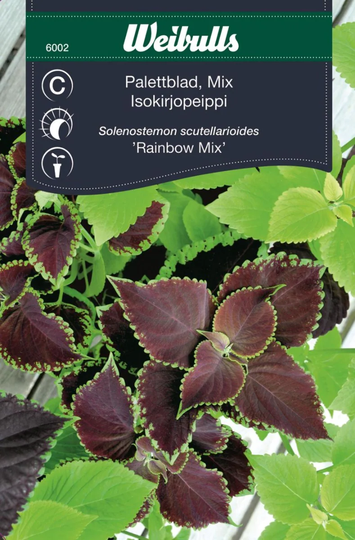 Weibulls Palettblad Mix Rainbow