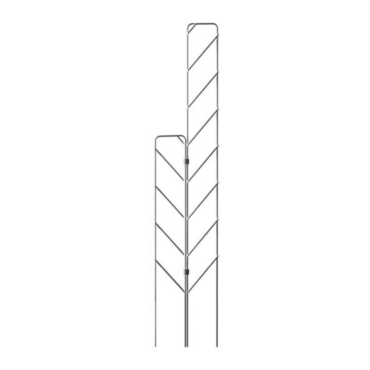 Spaljé set My City Garden, antracit