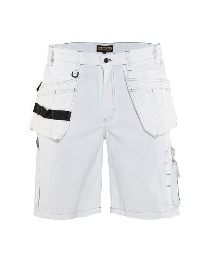 Blåkläder Målarshorts Vit